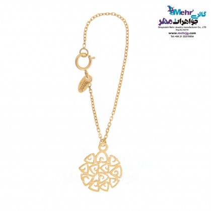 Gold Watch Pendant - Slimy Design-MW0301